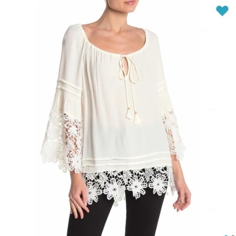 Hale Bob Lace Top